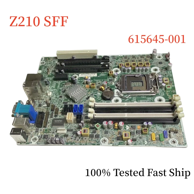 

615645-001 для HP Z210 материнская плата формата SFF 614790-002 LGA 1155 DDR3 Материнская плата 100% протестирована Быстрая доставка