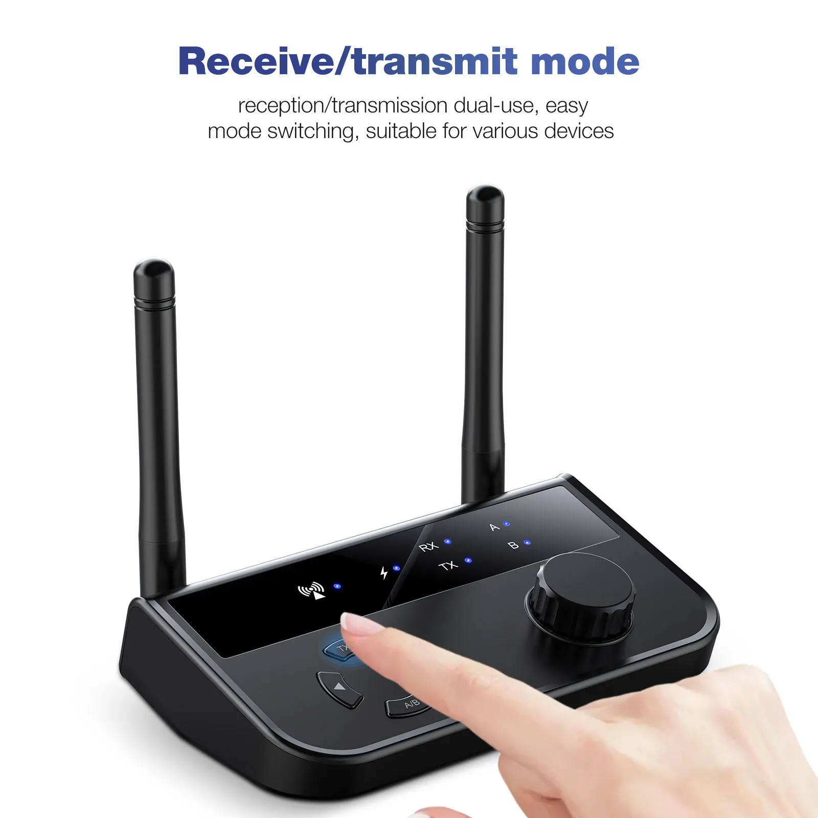 Audio Adapter Wireless 5.3 Transmitter Receiver Stable Connection for Home Stereo Wireless Audio Receiver