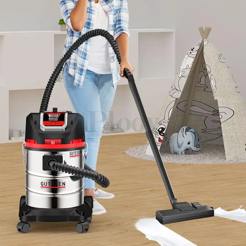 20L Multifunctional 1600W High-Power Vacuum Cleaner Blow Wet and Dry Three Use Cleaner For Home Car Commercial Industry Machine