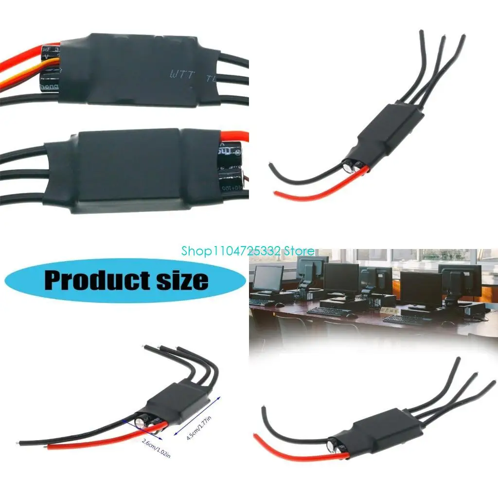 

P5EA Professional Brushless Motor Speed Regulator for Engineering Use Highly Speed BLDC Regulation Energy Efficient