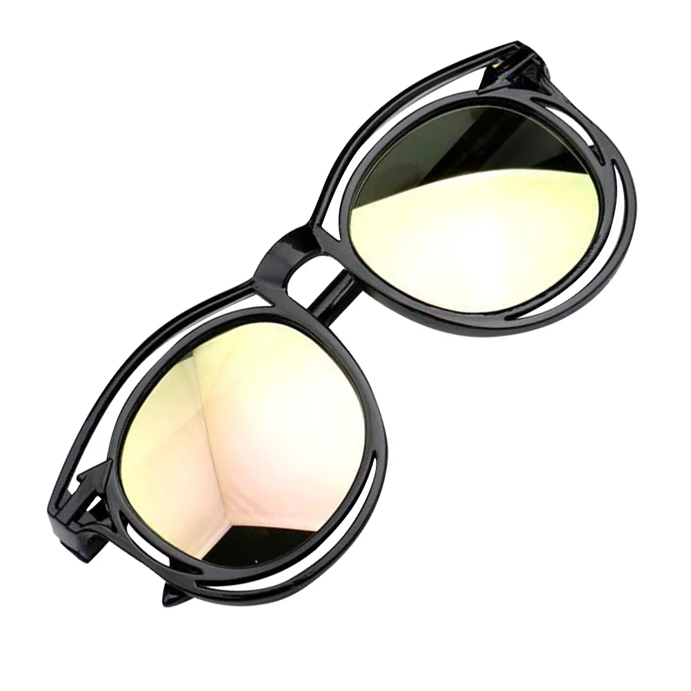 نظارات كول للأطفال، ظلال أنيقة للشباب، إطار أسود للأولاد المراهقين، حماية من الأشعة فوق البنفسجية، تصميم متين من البلاستيك غير قابل للانزلاق