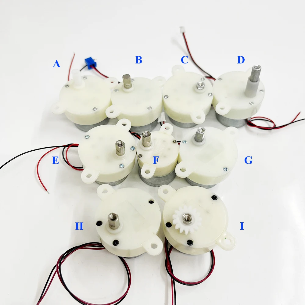 1PC Micro 300 Turbo Worm Gearbox Gear Motor DC 3V 6V Slow Speed Gear Reducer Reduction Motor for Toy Model/ Stage Lights
