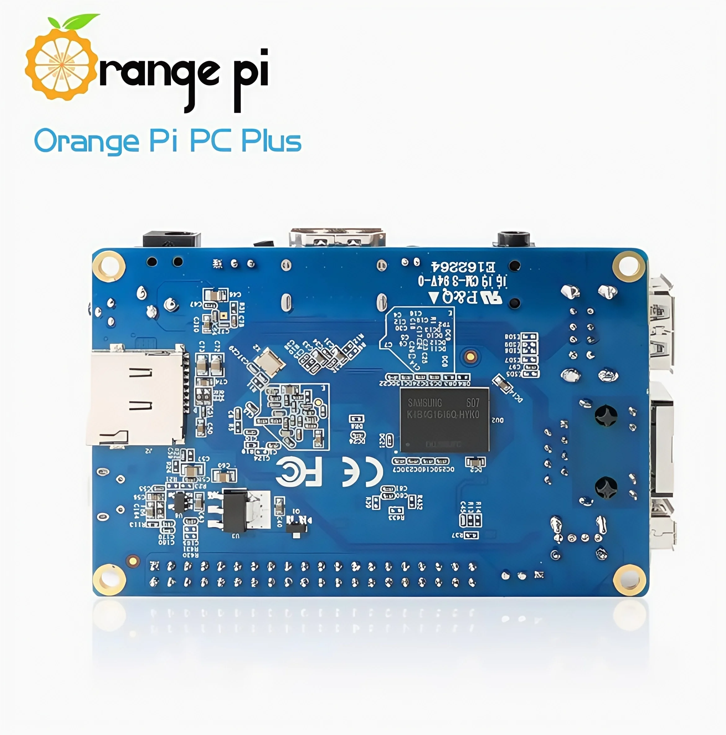 TopElec Orange Pi PC Plus development board full core H3 orange pie Android Linux