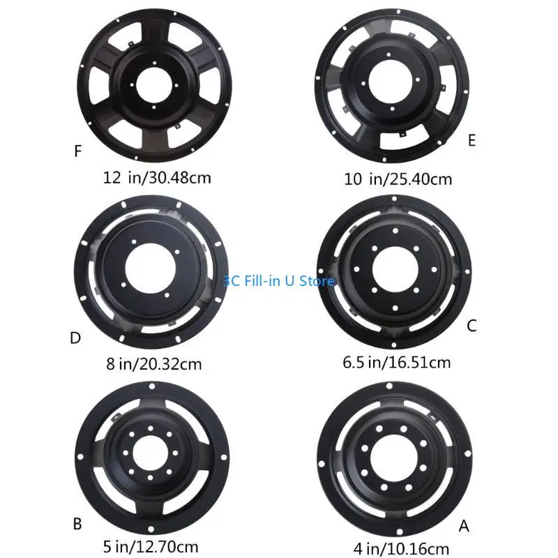 Frame woofer per bacino altoparlante G8ta per 4/5/6.5/8/10/12 pollici bassing del bassista con supporto per bassia