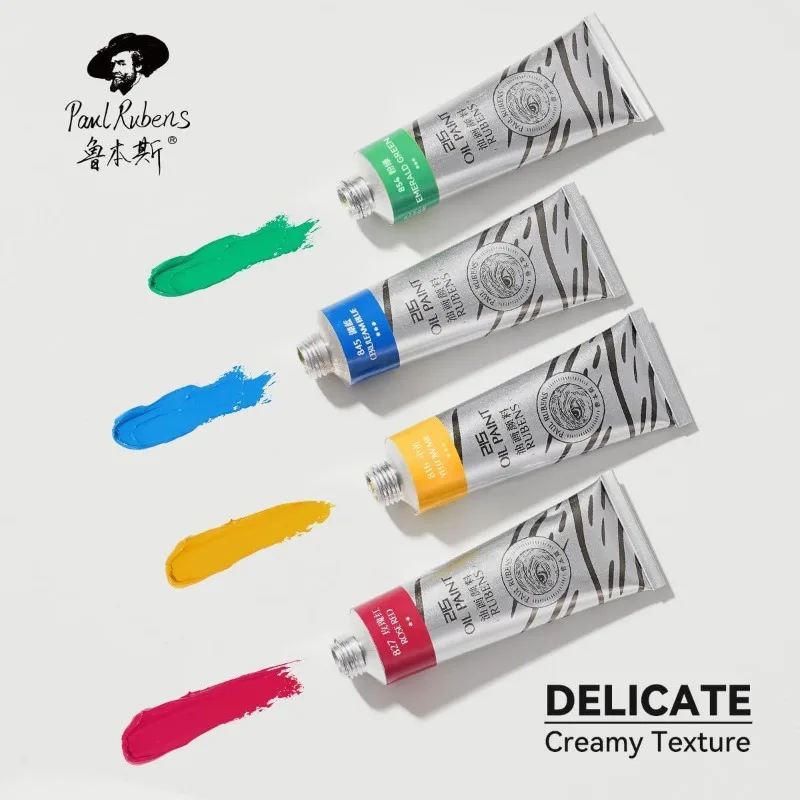 1PC Paul Rubens Oil Paint,170ml LargeTubes, Professional Oil Based Paint with High Saturation, Creamy Texture, and Consistency