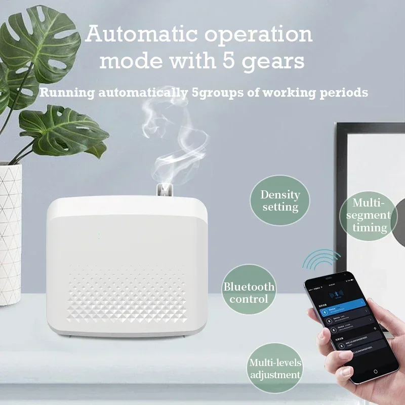 NAMSTE Bluetooth Essential Oil Aromatherapy Machine Home Diffuser HVAC Perfume Spray Wall Mounted Air Purifier Home Appliances