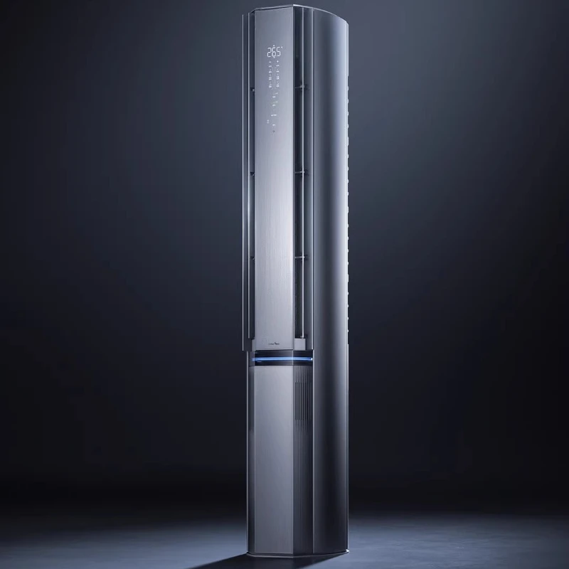 Fresh air conditioner double air outlet cabinet cooling and heating frequency conversion household living room
