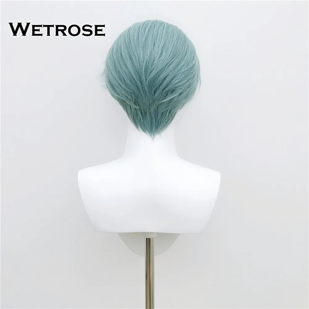 [Wetrose] متوفر في المخزون Nijisanji Vtuber Freodore شعر مستعار تأثيري عيد الهالوين