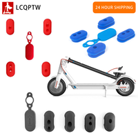 Rubber Charge Port Cover For Xiaomi M365 Pro2 1S Electric Scooter Silicone Plug Cap Battery Power Charger Sleeve M365 Pro Parts