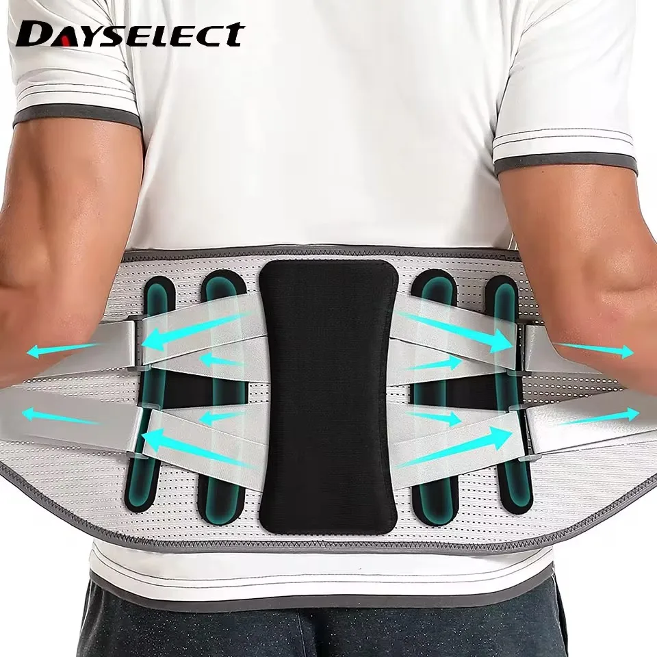 Back Brace Support Belt For Lower Back Pain Relief Adjustable Men Women Waist Lumbar Support Sciatica Scoliosis Herniated Disc