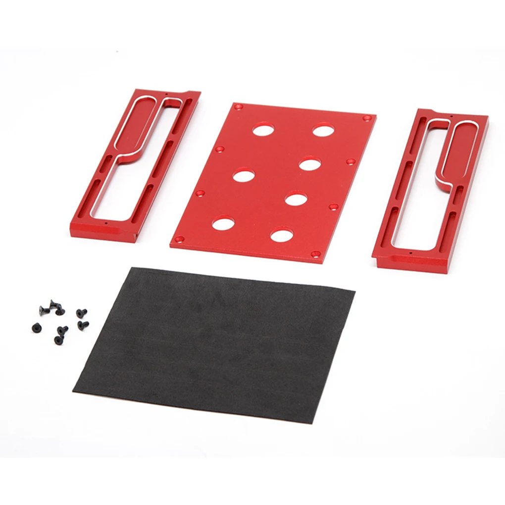 

Станция для ремонта радиоуправляемых автомобилей, износостойкая рабочая подставка, легкие аксессуары для гусеничных машин 1/8, детали модели автомобилей для скалолазания, красный, черный 1,