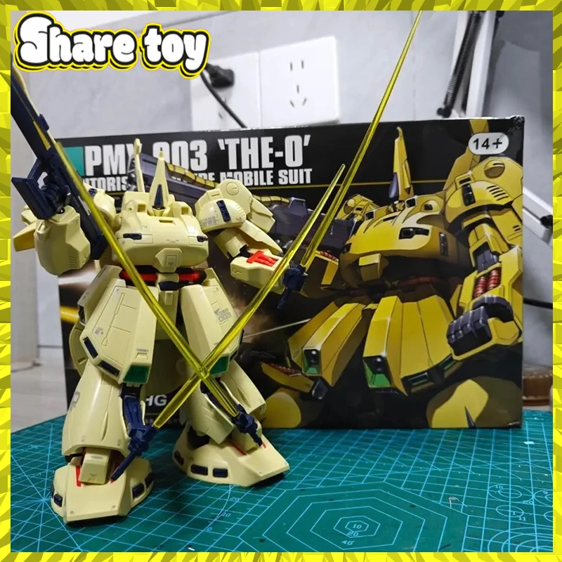 Modelo de estrella 1/144 HGUC 036 THE-OPMX-003, Kit de modelo de ensamblaje, Robot de figura de acción The-O, Kits de modelos de plástico, juguetes, muñeca Hobby, regalo para niños