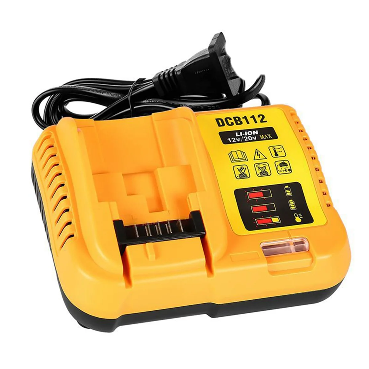 

DCB112 Battery Charger Replacement for Dewalt Battery Charger for Dewalt 12V 20V Max Lithium Battery US Plug