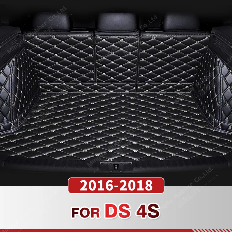 

Auto Full Coverage Trunk Mat For DS 4S 2016 2017 2018 Anti-Dirty Car Boot Cover Pad Cargo Liner Interior Protector Accessories