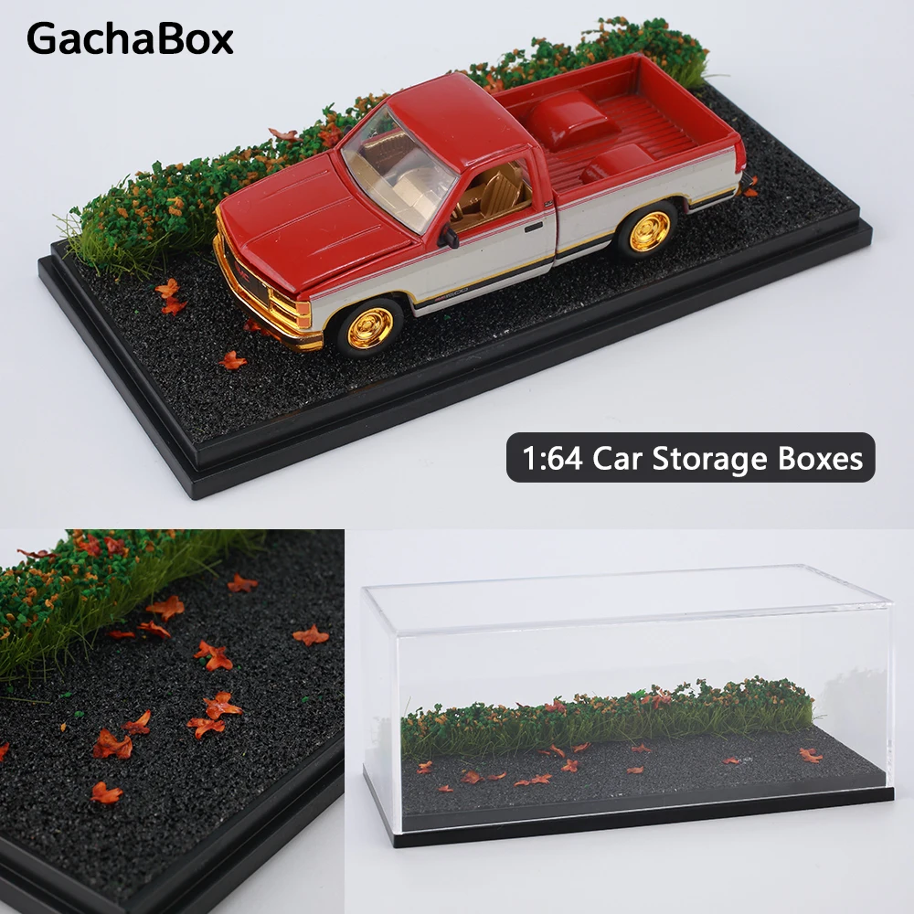 

Maple Leaf Road масштаб 1/64 литой под давлением прозрачный акриловый ящик для хранения дисплея чехол для модели автомобиля пылезащитный чехол для Hotwheels Minigt GL AW M2