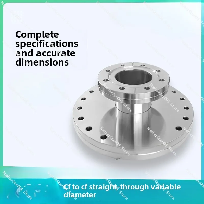 CF Straight Through Variable Diameter Flange Adapter CF16/CF35/CF63/CF100/CF150 To CF25 Variable Diameter