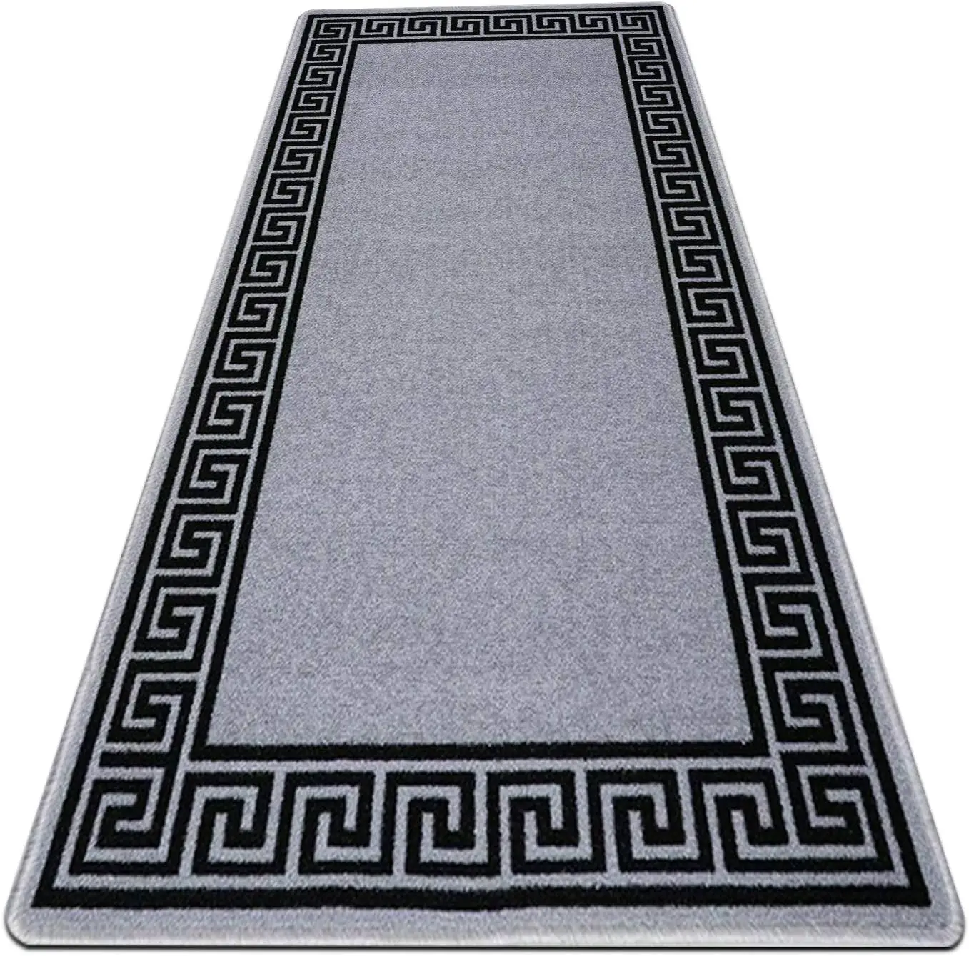 Modern New Chinese Geometric Long Carpet Corridor Anti Slip Staircase Floor Mat Can Be Cleaned Customized Corridor Luxury Carpet