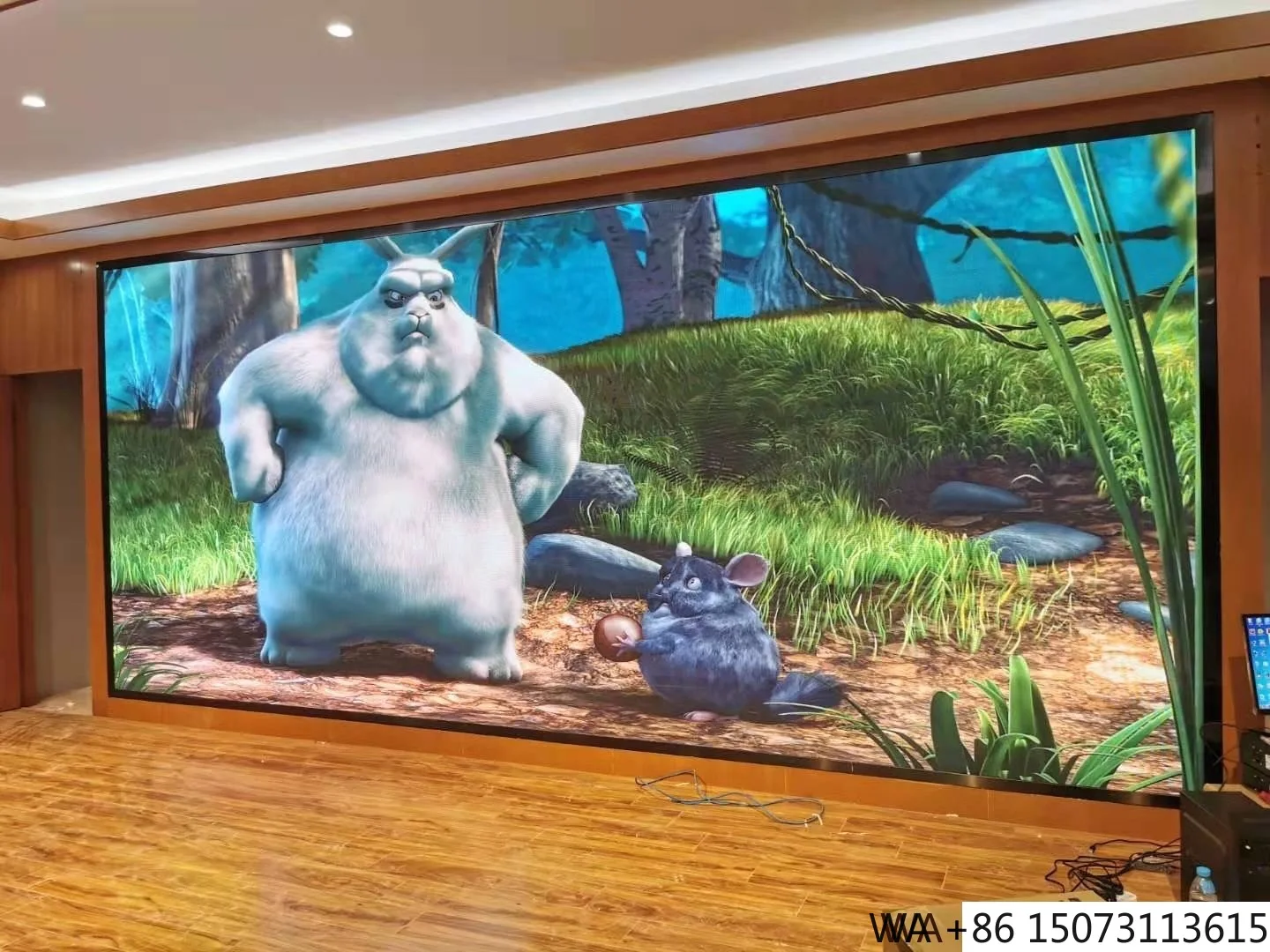 شاشة خلفية لمرحلة LED داخلية - جدار فيديو الكنيسة P2.5 #1