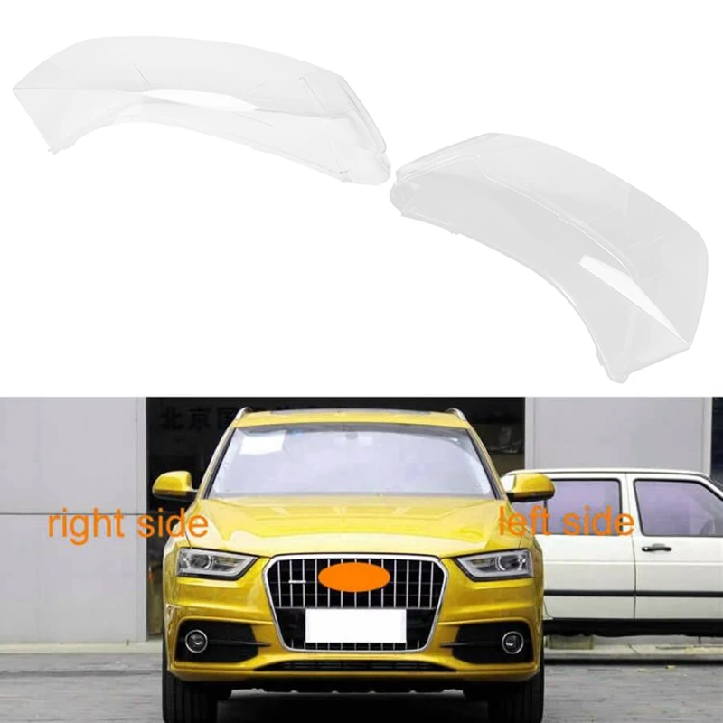 

Headlight Transparent Lampshade Headlight Cover Lamp Shade Headlight Shell Glass For -Q3 2010-2015