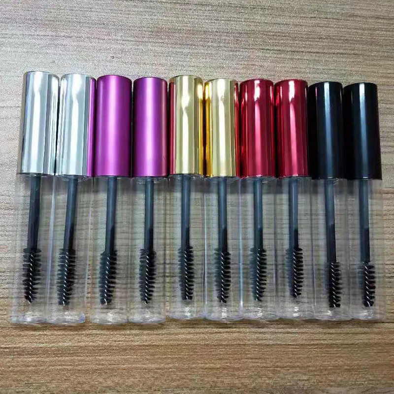 

10pcs/lot 10ml Eyelash Growth Fluid Empty Plastic Tube Mascara Cream Makeup Sample Separate Bottles