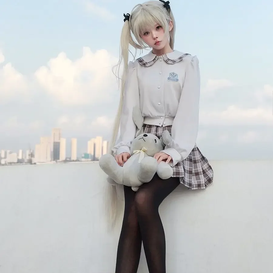

Kasugano Sora Cosplay Costume Yosuga No Sora JK Lolita Kimono Uniform for Halloween Christmas Party Masquerade Anime Shows