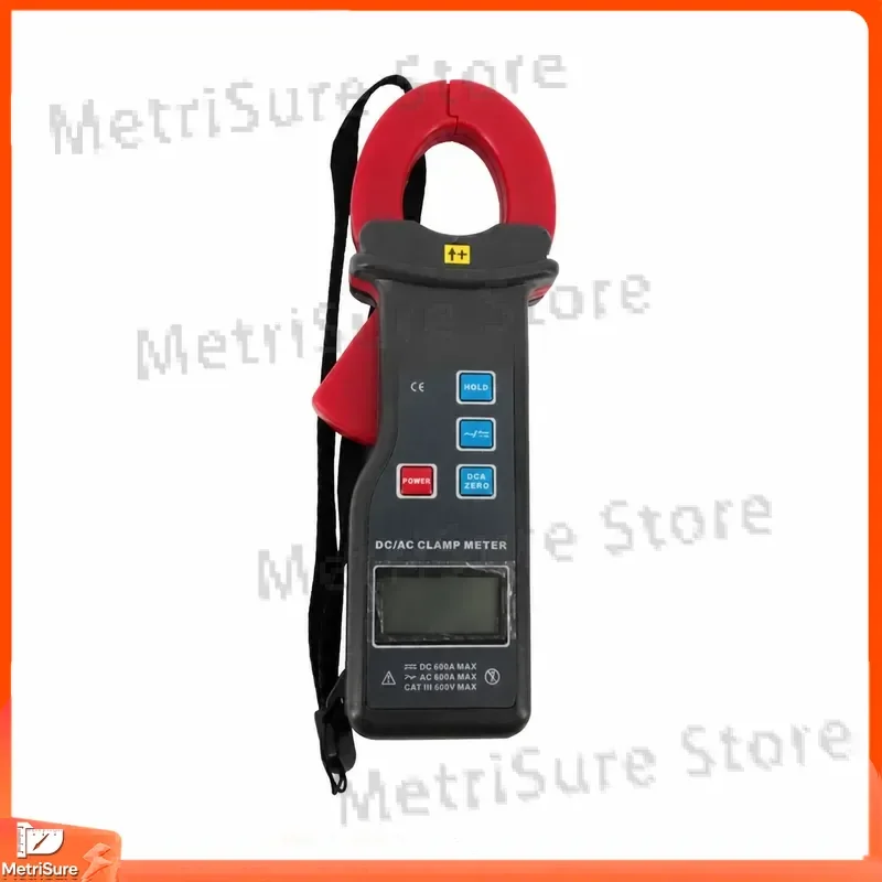 Digital Clamp Meter AC DC Current Tester 0.0A to 1000A Voltage Tester 600V LCD Display Multimeter for Electrician Tools