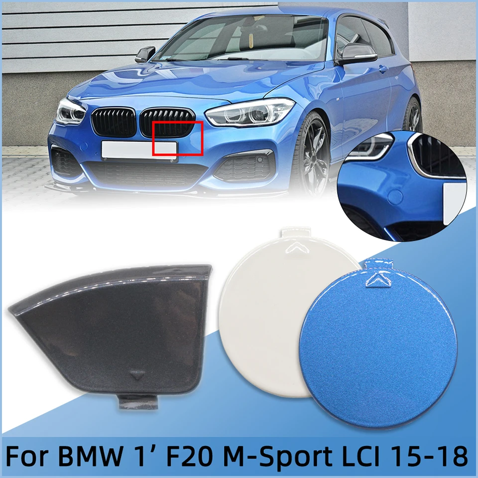 

For BMW 1 Series F20 F21 LCI M-Sport Hatchback 2015 - 2018 51118064578 51128060301 Auto Front Rear Bumper Tow Hook Cover Cap