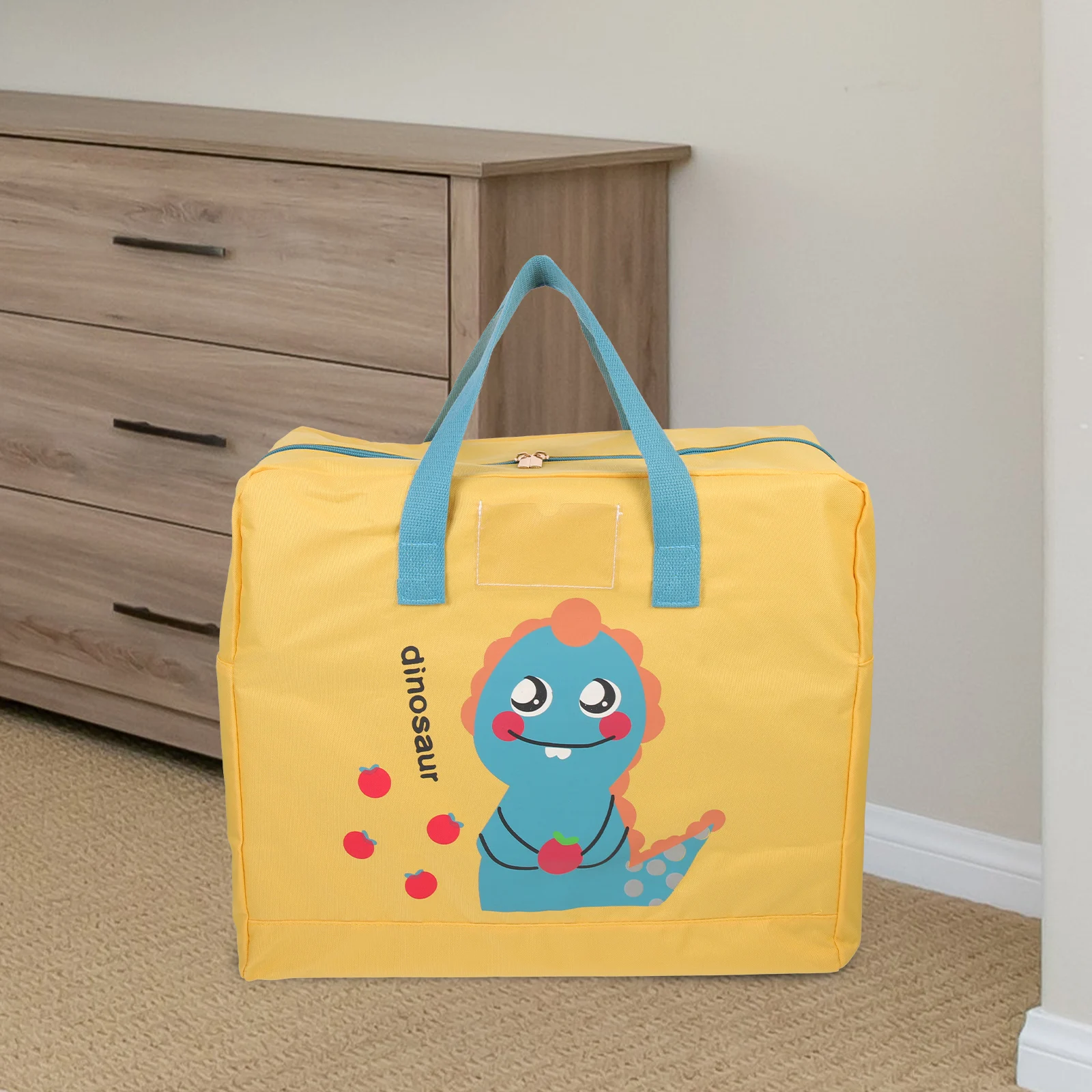 

Quilt Storage Bag Blanket Bags with Zipper Bedding Organizer for Clothes Multifunction Cartoon Pouch