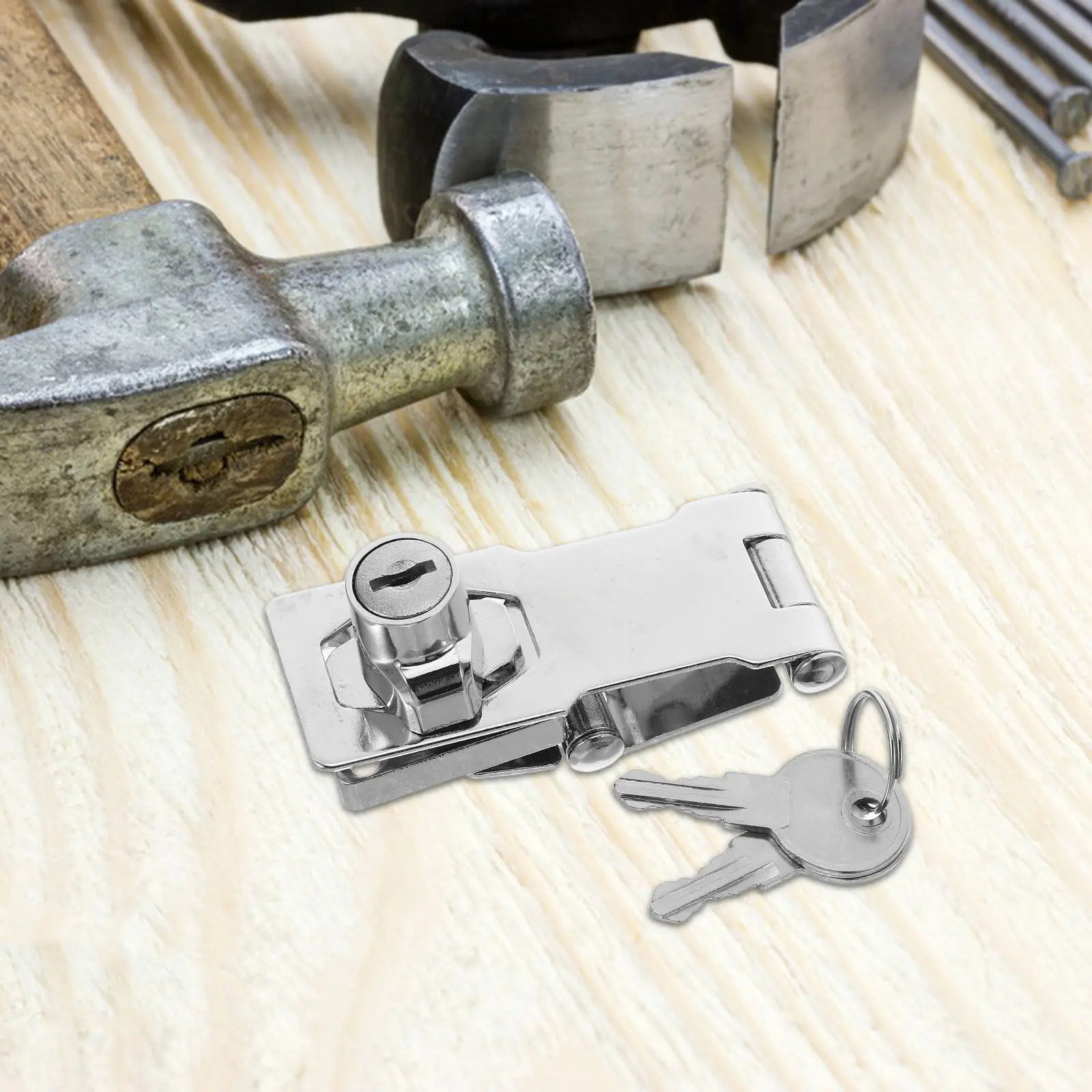 

2 комплекта универсальных замков-защелок для шкафов, сверхпрочные, для деревянных дверей, ящиков, морозильных камер, картотечных шкафов, для дома и офиса