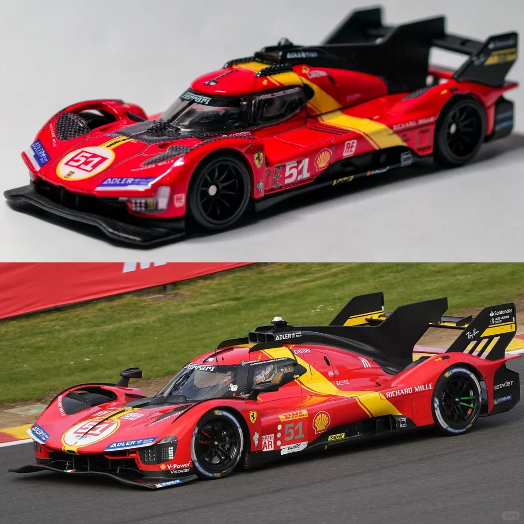 ホットウィール プレミアム サーキットレジェンド 1/64スケール ダイキャスト フェラーリ 499P カーモデル コレクタブル 合金製 車のおもちゃ カルチャーシリーズ