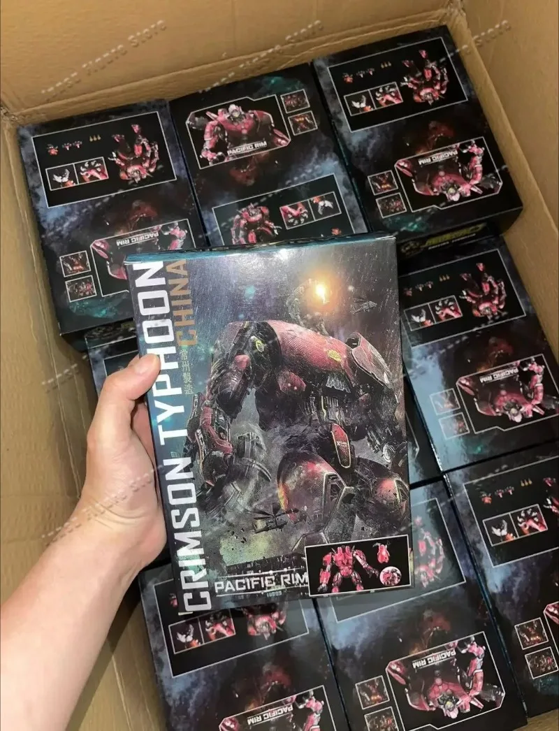 

IN STOCK NOW Light 20CM Emit NECA Figure Pacific Crimson Typhoon Gipsy Danger Cherno Alpha Model Toys Rim Collection Doll Gift
