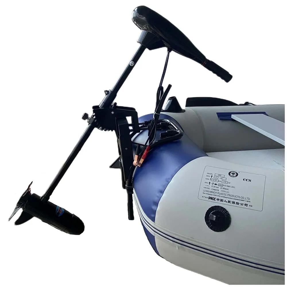 40 Pound Thrust 12v Electric Saltwater Trolling Motor With Transom Mount 380W Electric Engine for Kayak
