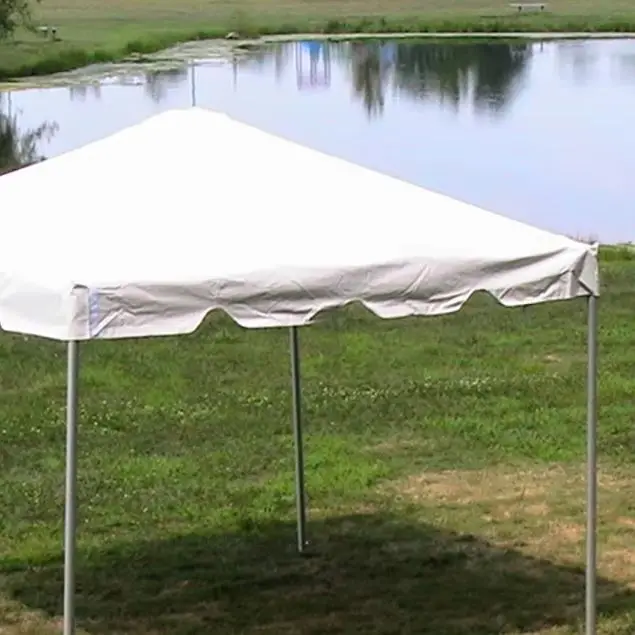 10x10 Gazebo Marquee, Waterproof Outdoor Wedding Tent with Sides, Garden Canopy for Party & Event Decoration