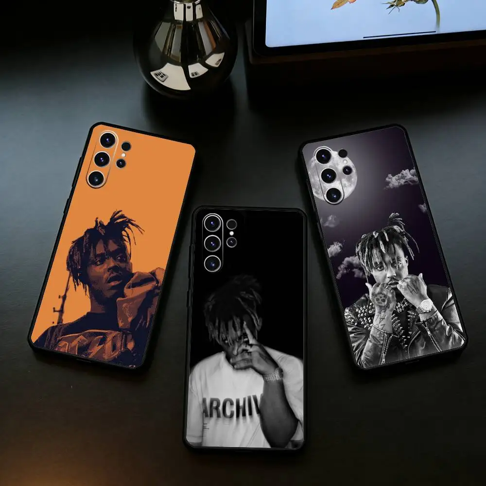 999-JUICE WRLD Phone Case For Samsung S25,24,21,22,23,30,Ultra,20,Plus,Fe,Lite,Note Soft Black Cover