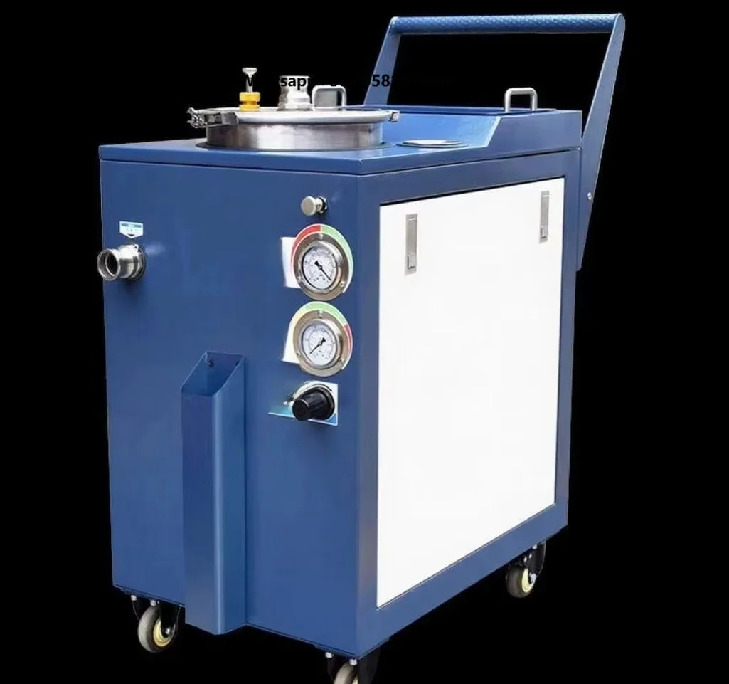 SUN-03 Easy to Operate Semi-automatic CNC Machine Tool Skimmer, Coolant Purifier, Cutting Oil-water Separation Chip Discharger
