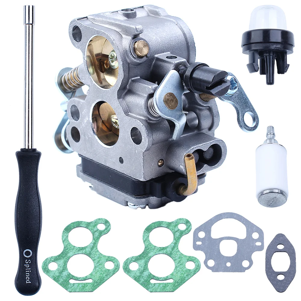 Imagem -02 - Carburador Chave de Fenda Kit Junta para Mcculloch Cs340 Cs380 Motosserra Carb Primer Motosierra Gasolina