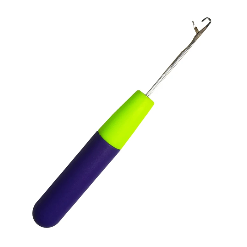 

Plastic Dreadlock Hair Crochet Hook Needle for Wig Making And Hair Weaving Braid Latch Needle Knit Tool