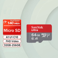 SanDisk Ultra Micro SD Memory Card TF Flash Card A1 V10 C10 U1 32GB 64G 128G 256G for Camera Phone Nintendo Switch Table