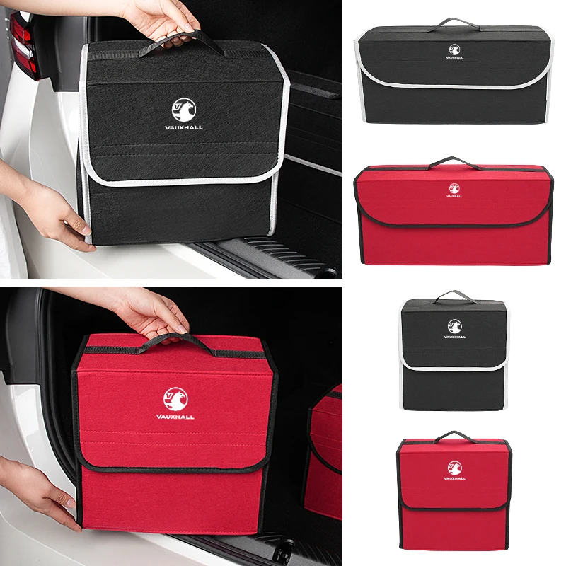 Car Trunk Storage Box Boot Anti-slip Sticky Auto Tool Organiser Tidying For Vauxhall VXR Astra Tigra Zafira Vectra Signum Corsa