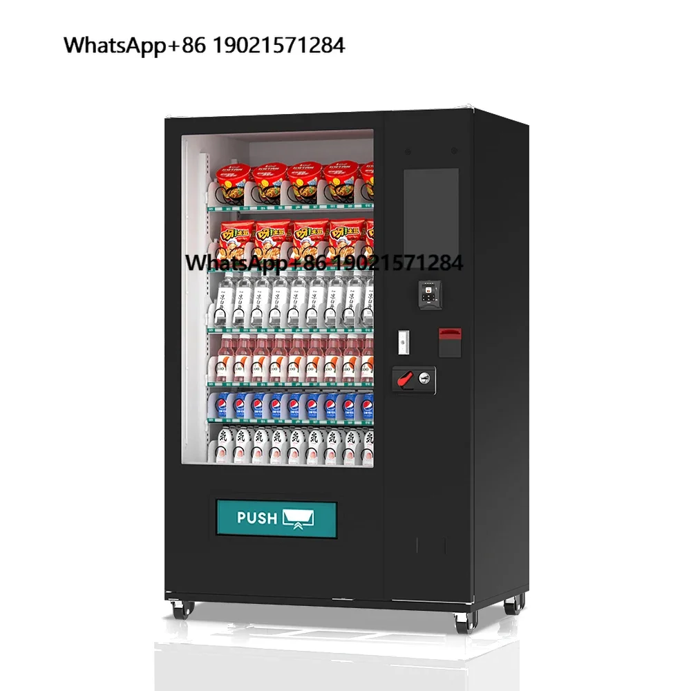 

Vending Machine for Cold Drinks and Snack Vending Machine Mini Vending Machine 36 Slots Customize Steel Security Doors