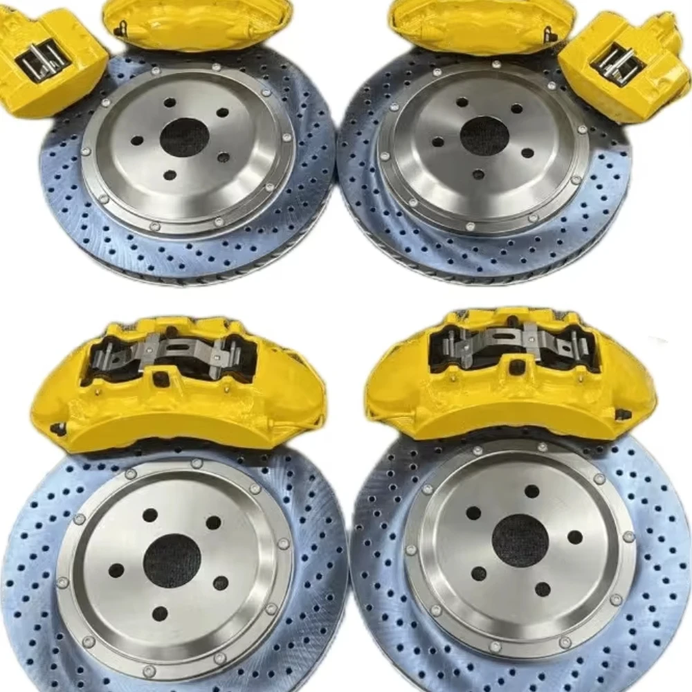 

new front six rear four + 1 caliper set