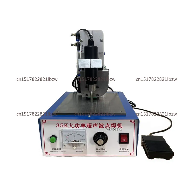 Ultrasonic spot welding machine, mask, ear rope, webbing fabric, plastic food packaging box, handheld portable export factory