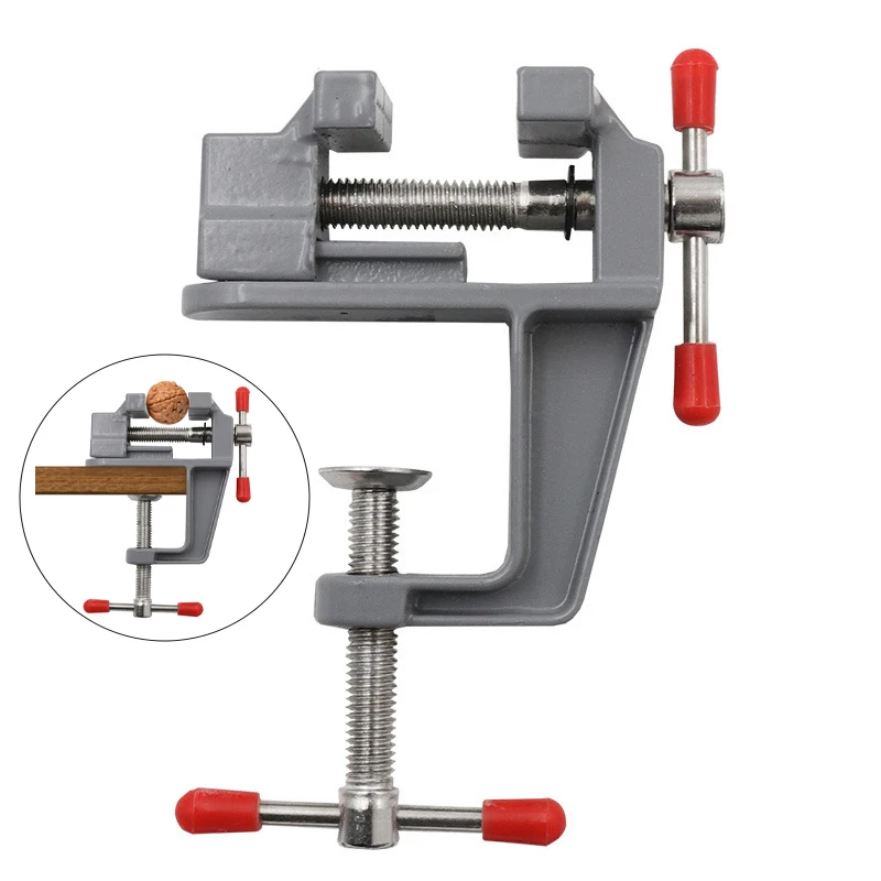 

Mini Clamping Vices Bench Vise Table Clamp Screw Vise DIY Craft Mold Fixed Clip Plier Jewelry Electronics Workbench Hand Tools