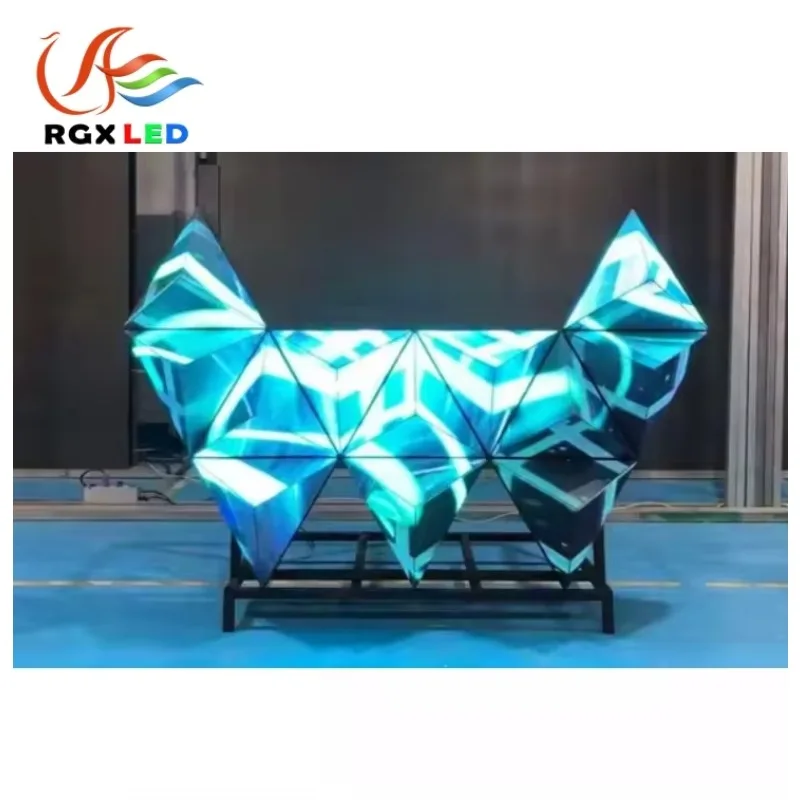 P5 All-in-one Full Color Irregular LED DJ Booth Table Integrated Cool Display Screen for Indoor Nightclub KTV Bar Live Shows view 5