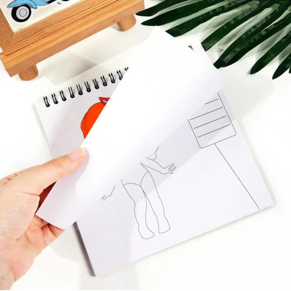 DIY Princess Dress Up Sticker Book Handmade Clothes Decor Girls Cutting Sticker Kit Educational Cartoon Makeup Coloring Book