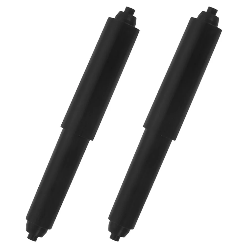 

2 Pcs Plug-in Hotel Roll Paper Holder Toilet Basket Plastic Telescopic Rod for Tissue
