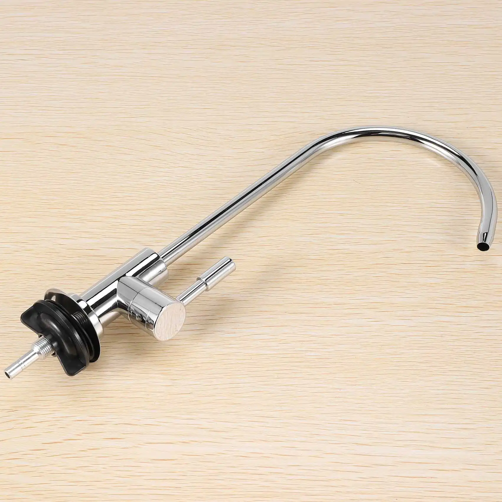 

Хромированный кухонный кран для питьевой воды с фильтром обратного осмоса, 1/4 дюйма - AT30