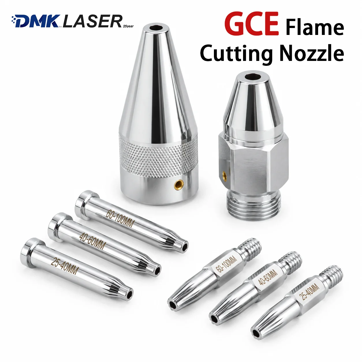 GCE Type Injector Cutting Nozzle Copper Outer Sleeve Flame Cutting Tip Equal Pressure to Injector Type Cutting Torch Nozzle