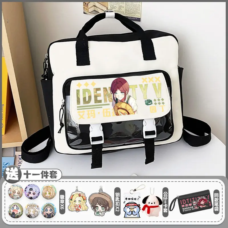 2026 in Stock Game Identity Ⅴ Anime Cos Embalmer Gardener Barmaid Painter Etc. Unisex Color-blocking Pain Pack Birthday Present