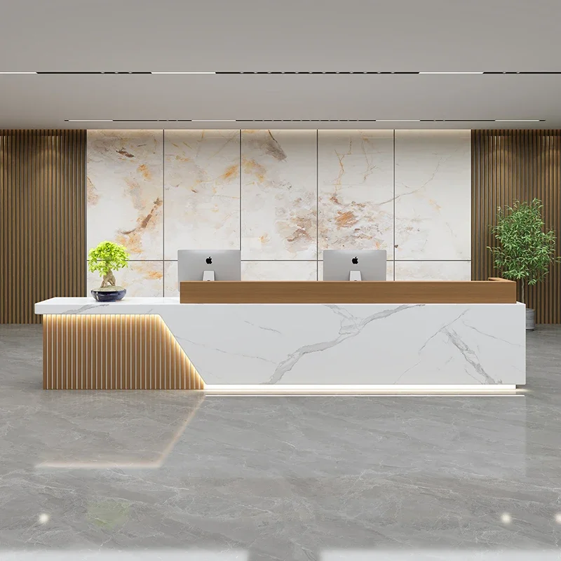 

Company hotel lobby reception desk simple paint beauty salon bar checkout page